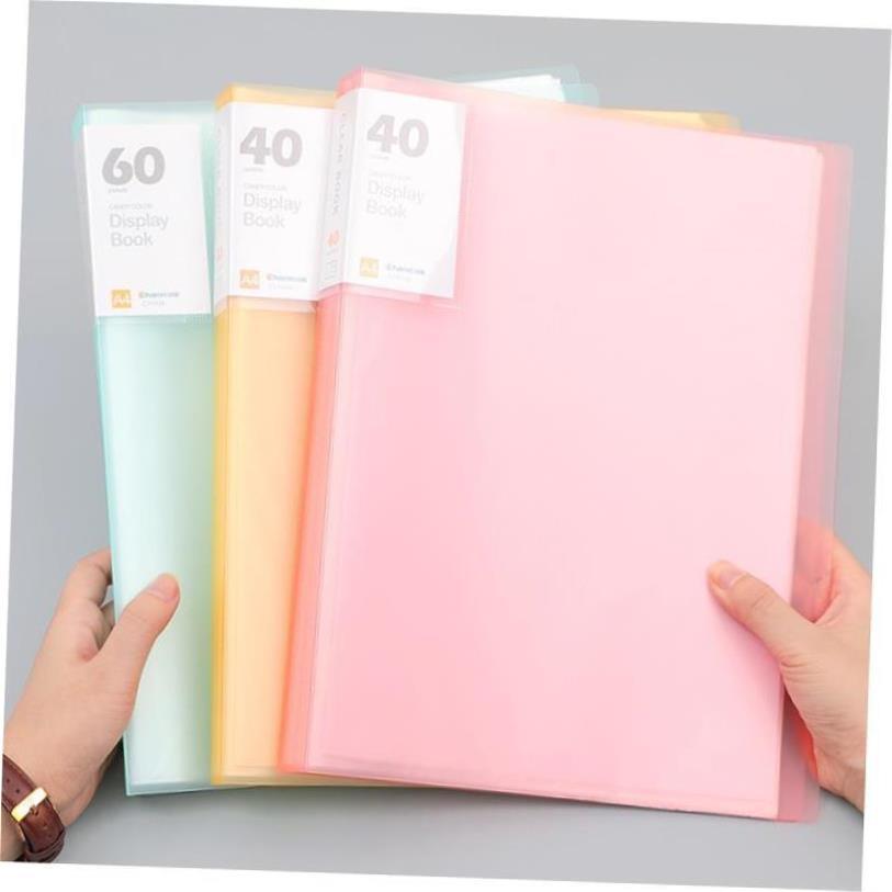 a4 clear book display file文件夹 document folders 资料夹透明