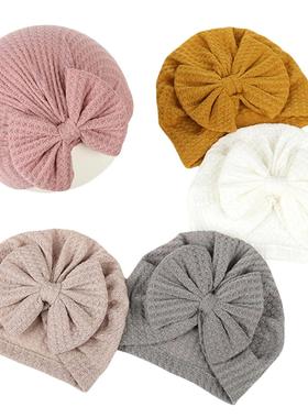 Cute Turban Hat Cap Beanie Bonnet with Big Bowknot Hospital