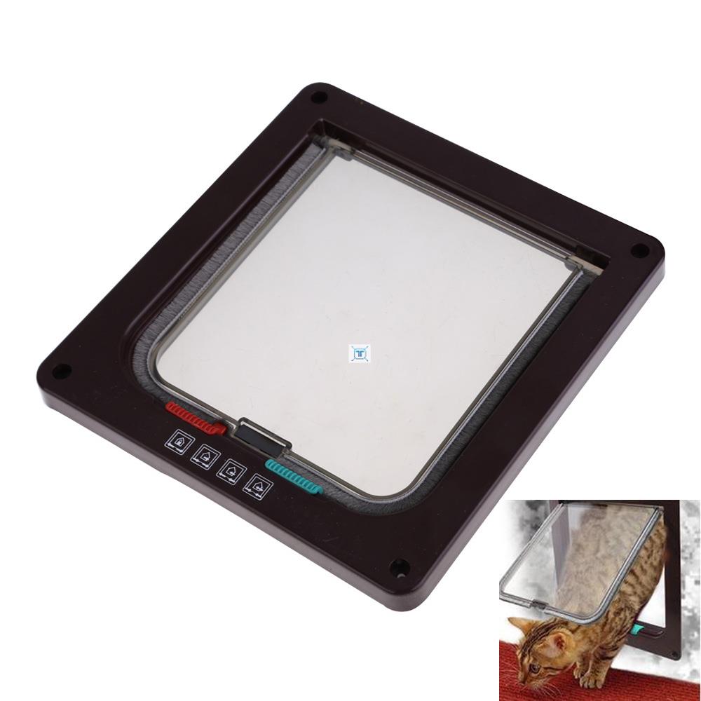 2 Way Lockable Door for Small Pets Animals Pet Dog Cat Door