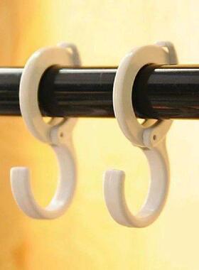 2pcs Slot Design Bedroom Bathroom S Shaped Hanging Bag