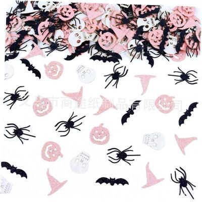 Creative skull pumpkin hat decorations confetti Halloween sp