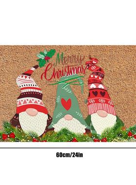 Christmas Kitchen Mat Xmas Bedroom Entrance Doormat Pattern