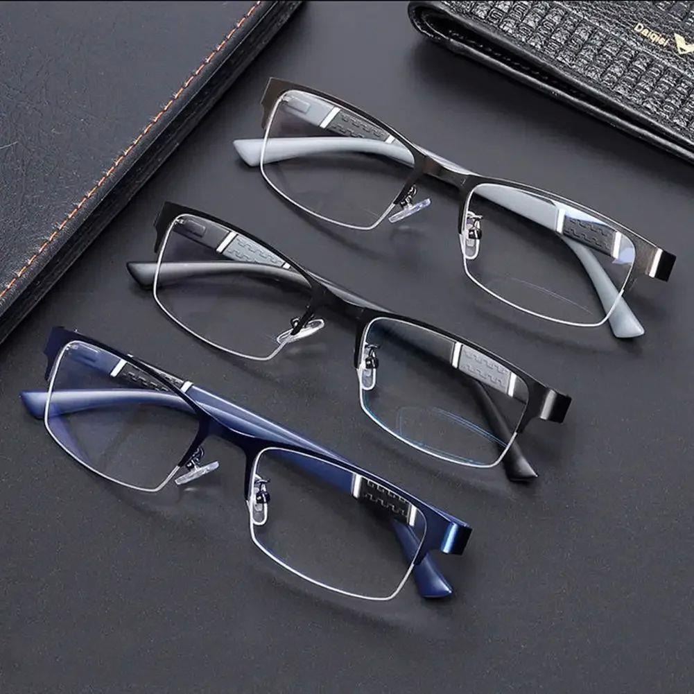 Half Frame Blue Light Blocking Glasses Flat Glasses Fashion