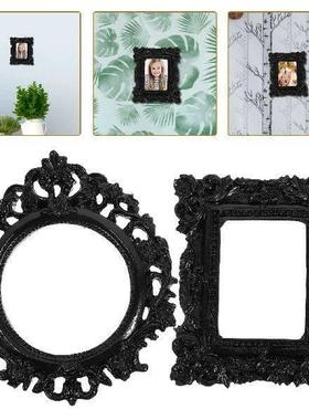 2 Pcs ing Photo Frame Frames Vintage Picture Mini