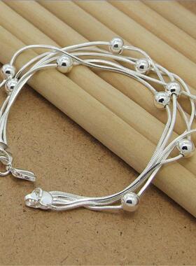 r Heart Snake Bone Bracelet For Women Men Charm Jewelry Gift
