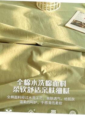 King Size bed sheets fitted sheet pillow cases 纯色床笠枕套1