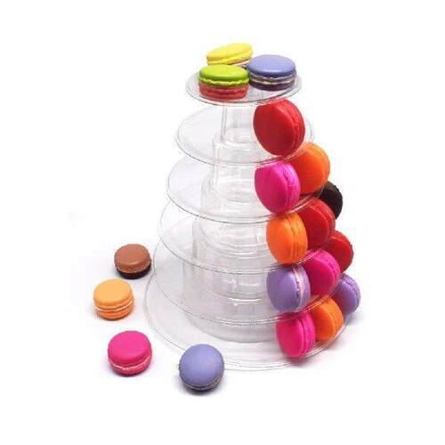4/6/10-Tiers Macaron Display Stand Cupcake Tower Rack Cake