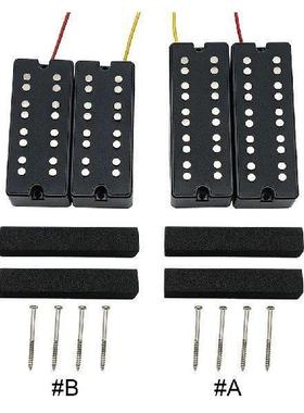 1Set Open 5/4 String Bass Guitar Pickups 2 Mounting Screw
