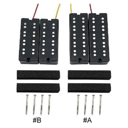 1Set Open 5/4 String Bass Guitar Pickups 2 Mounting Screw