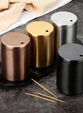 Stainless Steel Toothpick Holder Creative Home Toothpick