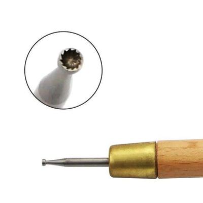 Wire Rounder Wooden Handle Jewelry Carving Bits, Durable