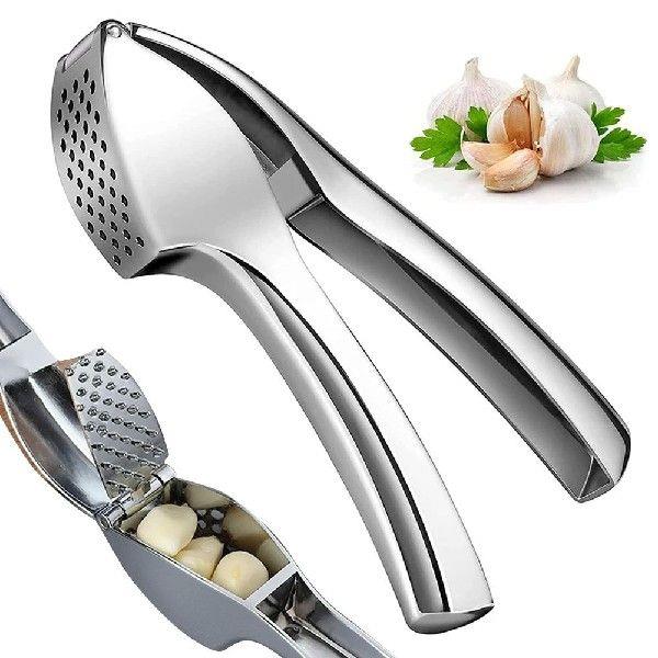 Garlic Mincer Tool Super Easy To Use Garlic Presser Crush
