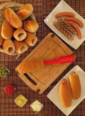 1 Piece Grilling Bread Tool Hot Dog Bun Driller Drill A