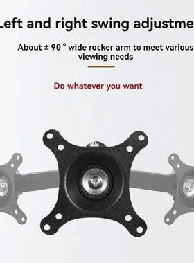 Monitor Wall Mount Adjustable Screen Bracket For