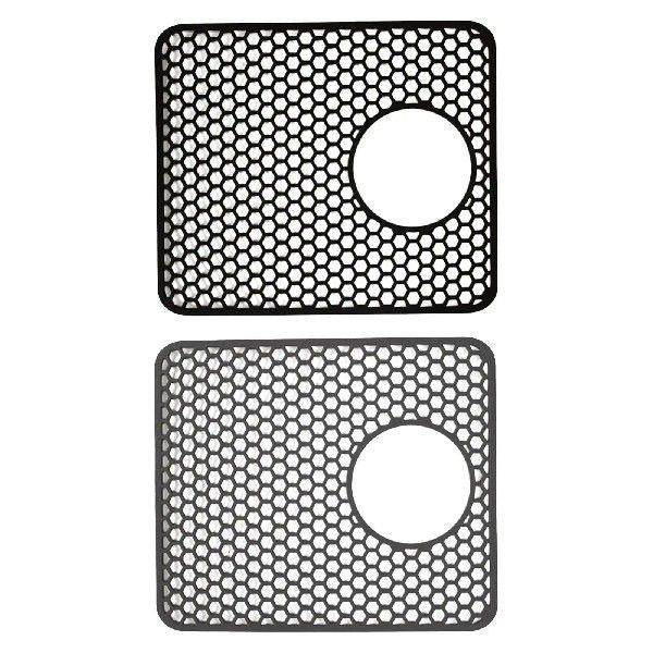 Kitchen Sink Mat Countertop Mat with Center Hole Reusable