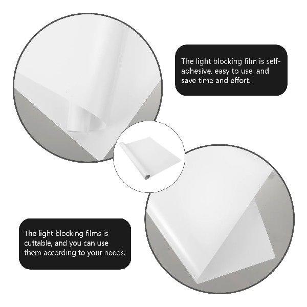 Easel Paper Light Bing Glass Film Window Self-adhesive