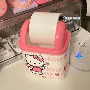 Trash Can Kawaii Kitty Roo Bin Mini Desktop Hello Cute