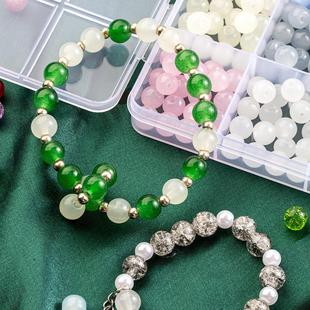 Beads DIY Earrings 8mm Necklace Flower Bracelet Making Glass
