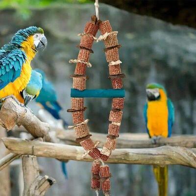 Parrot Toy Corn Cob Natural Corn Cob Parrot Toy For Chewing