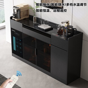 茶吧机2024新款家用一体柜子可定制公司餐边柜带消毒办公室水吧台