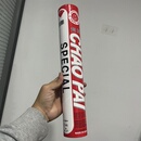 红超羽毛球超牌新品 76速耐打专业比赛飞行稳定鹅毛耐打球 12支装