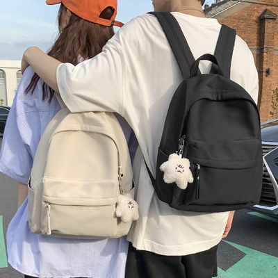 双肩包时尚设计感简约女