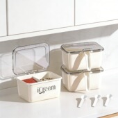 调料盒商用家用厨房盐调料罐调味盒套装 组合收纳瓶味精佐料轻奢