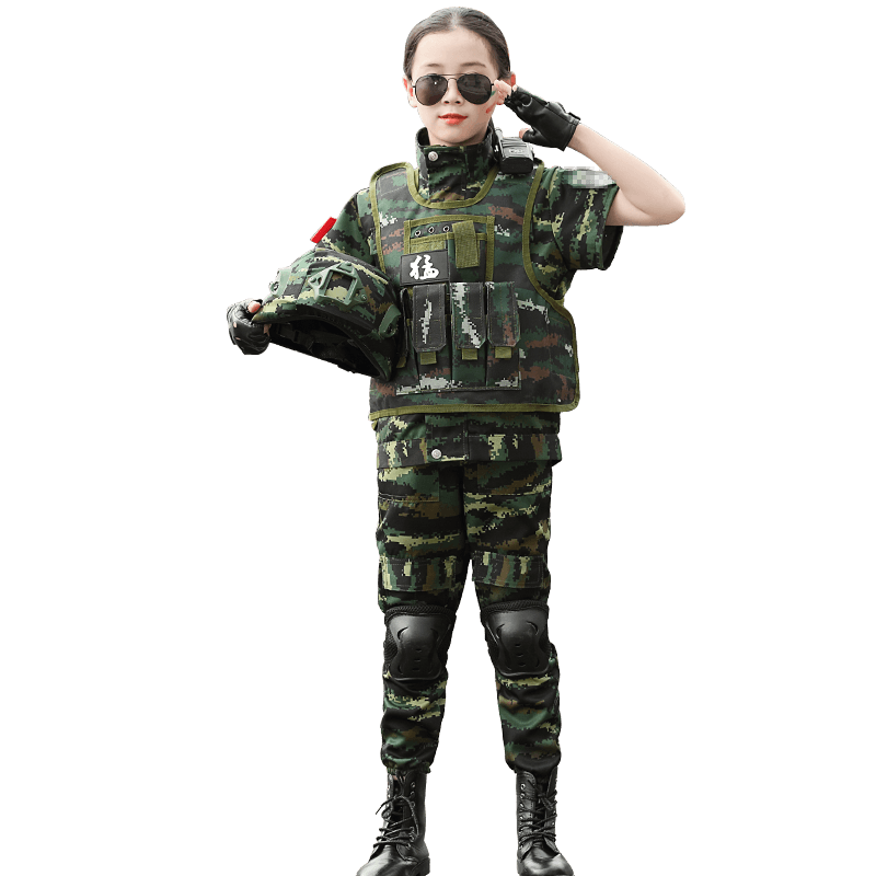 儿童军训迷彩服夏令营特种兵
