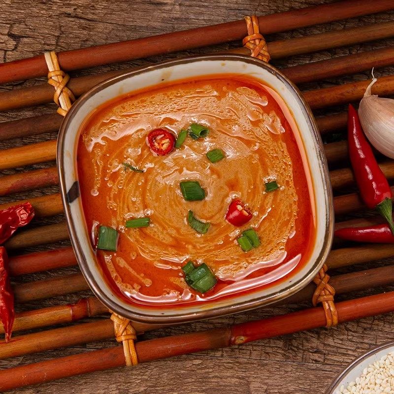 阳坊涮肉 火锅蘸料老北京麻酱蘸料涮肉 花生芝麻酱麻酱火锅调料