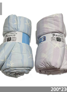 出口日单N家夏季超冷感夏凉被双面冷感空调被清凉不沾身薄被