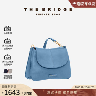 ERICA系列女士手工牛皮复古简约单肩包 桥牌 The Bridge