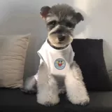 Tide Brand Pet Spring и Summer Thin Dog Vest Teddy Bienari Skunari Cat маленькие собаки дышащая одежда