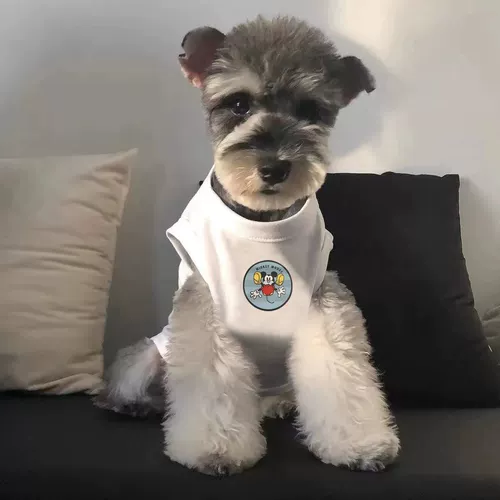 Tide Brand Pet Spring и Summer Thin Dog Vest Teddy Bienari Skunari Cat маленькие собаки дышащая одежда