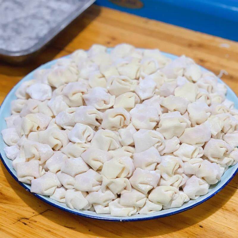 新品老南京柴火小馄饨辣油薄皮安庆馄饨现包抄手方便速食速冻顺丰