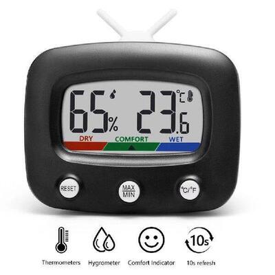 Digital Thermometer and Hygrometer with 10s Fast Refresh