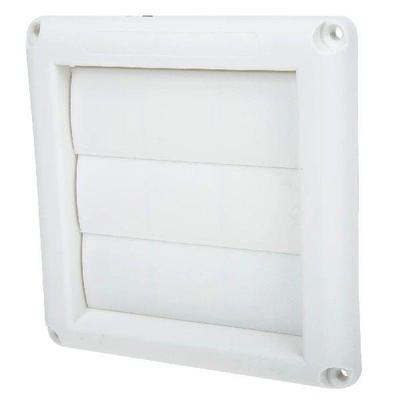 Plastic Exhaust Vent Louvered Cover Wall Air Dryer Outdoor