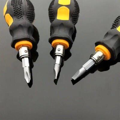 Double-Headed Radish Head Screwdriver Phillips Durable Mini