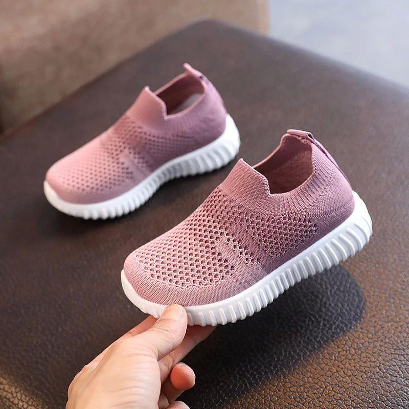 Children Running Sneakers Boys Kids Shoes Mesh Breathable An