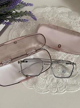 Transparent Plastic Sunglasses Case For Glasses Hard Sun Gal