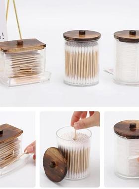 Bathroom Organizer Accessories Set Qtip Holder Storage with