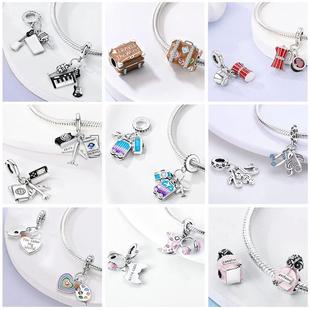 Charms Travel 925 Fit Coffee Pandora Silver Perfume Original