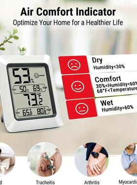 Thermopro SK1 Digital Thermometer Hygrometer Indoor Electro