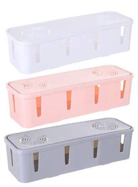 Cable Power Plug Storage Box Cable Organizer for Bedroom