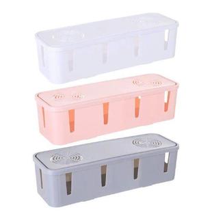 Storage Plug Box Organizer Bedroom Cable for Power