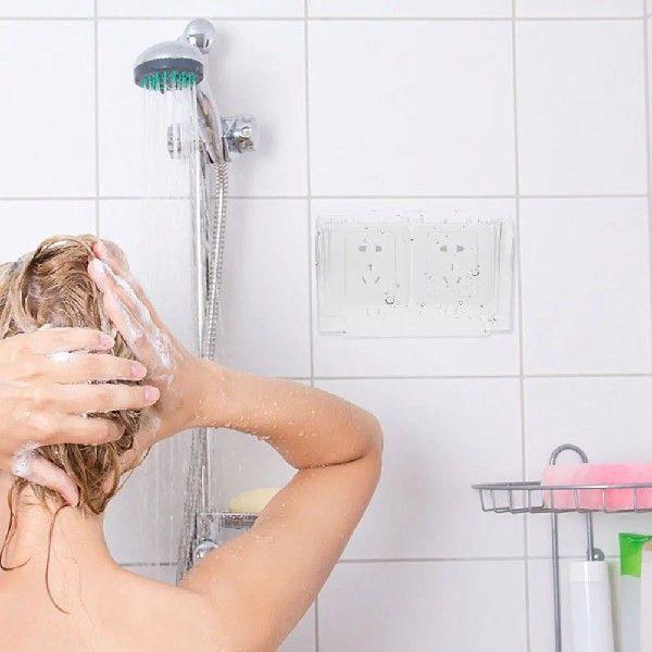 2Pcs Waterproof Socket Protective Cover Outlet Switch