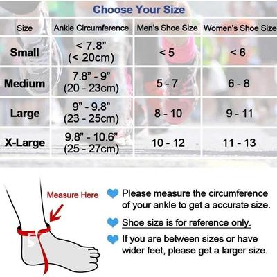 1Pair Sport Ankle Stabilizer Brace Compression Ankle Support