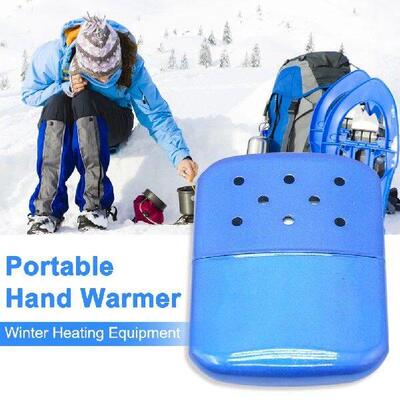 Metal Fuel Mini Hand Warmer Reusable Refillable Portable
