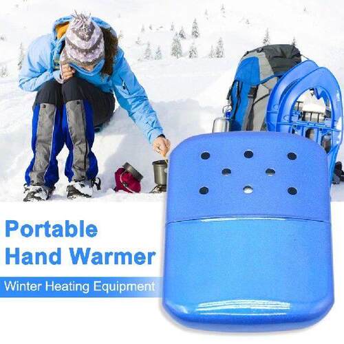 Metal Fuel Mini Hand Warmer Reusable Refillable Portable