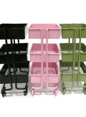 41XB 3 Tiers Mini Trolley Storage Rack Collection