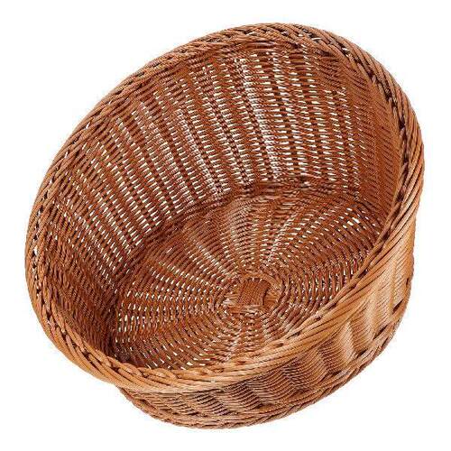 Imitation Rattan Slanted Bread Basket Household Fruit